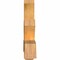 Ekena Millwork Alberta Rough Sawn Timber Gable Bracket, Western Red Cedar, 96"W x 32"H x 6"D x 6"F, 8/12 Pitch GBW096X32X0606ALB00RWR - alternate 4